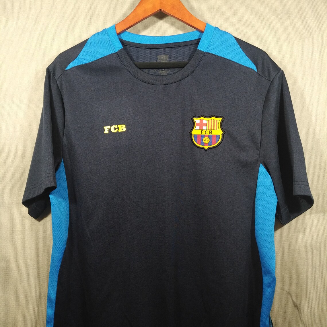 FC Barcelona Soccer Warmup Jersey Shirt Etsy