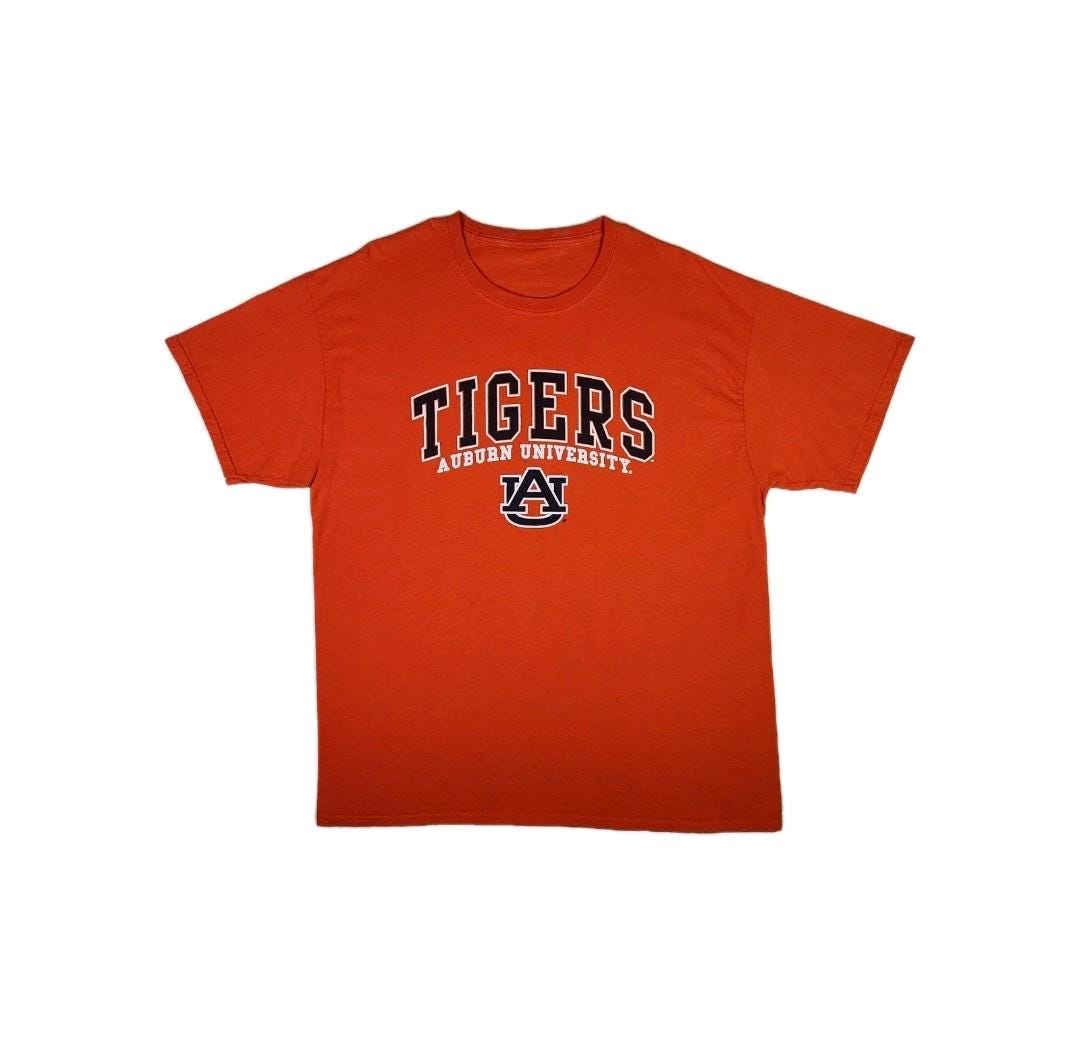 Vintage Auburn Tigers T-shirt XL: NCAA Collegiate Orange Tee - Etsy, image size:1080x1045
