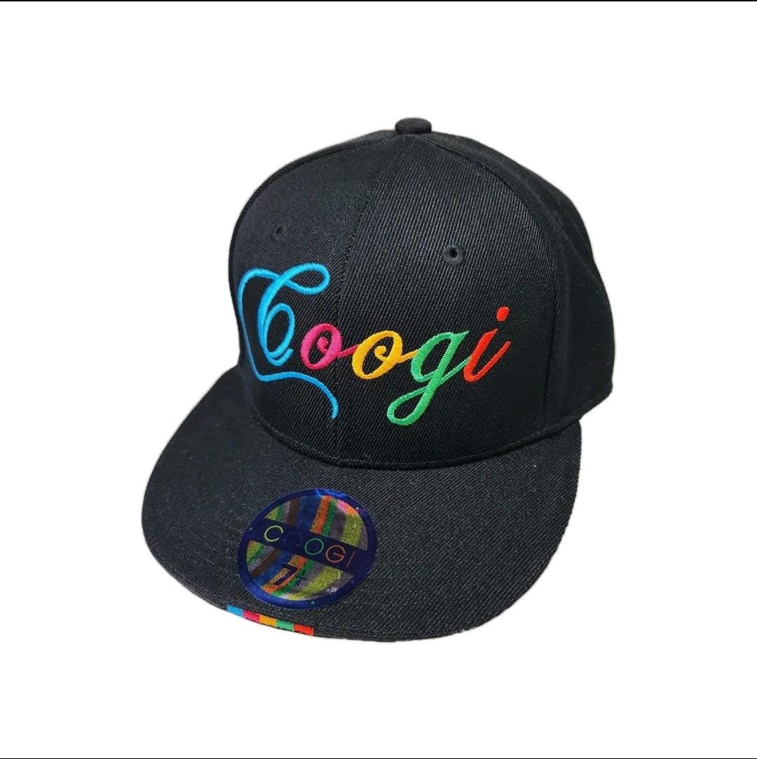 COOGI VINTAGE Fitted Baseball Cap Hat 7 1/4 Black