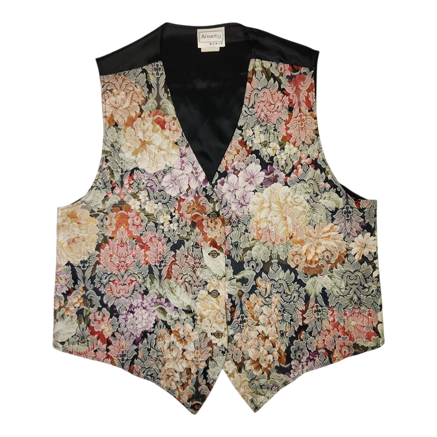 Floral Jacquard Vest - Etsy