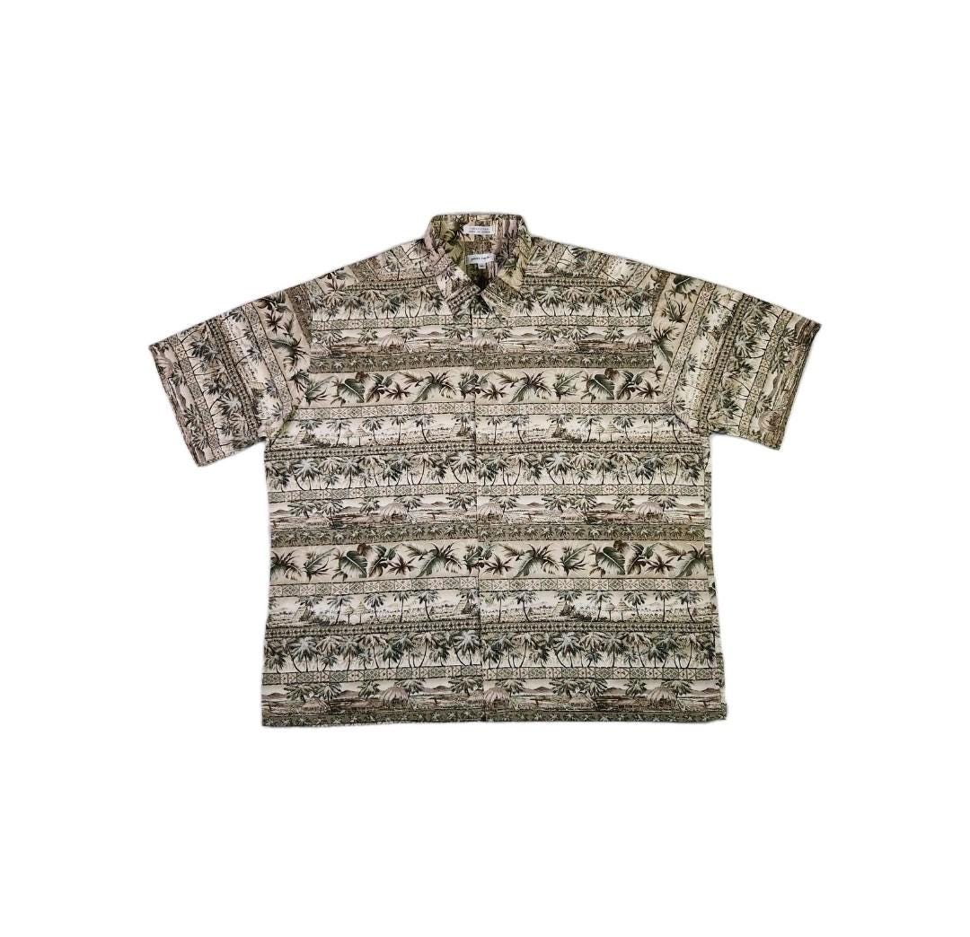 Chemise hawaïenne vintage Pierre Cardin (XL