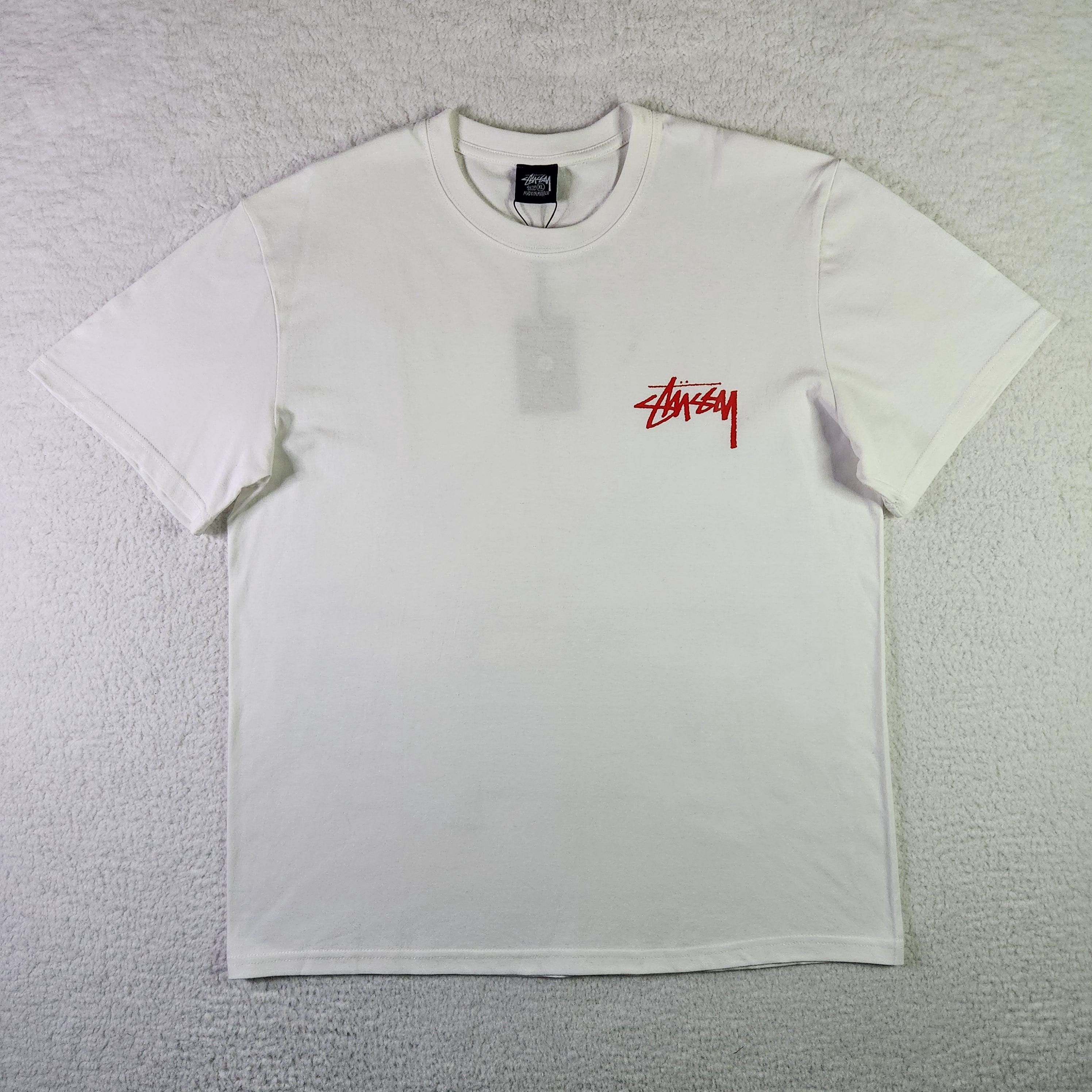 人気 ☆STUSSY☆ BEAT CRAZY T-SHIRT WHITE Buy Stussy Beat Crazy Tee 'Fog' - 1905006 FOG | GOAT