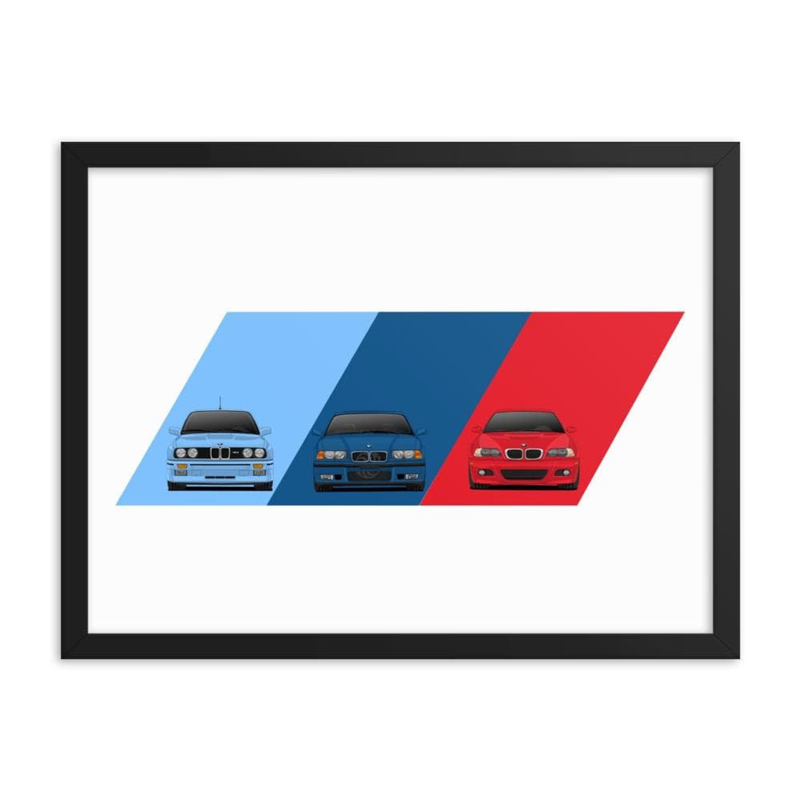 BMW M3 Series Poster Car Enthusiast Artwork Auto Wall Art | Etsy