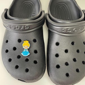 Cinderella  cartoon croc charm Jibbitz