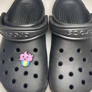 Pink Cupcake croc charm Jibbitz