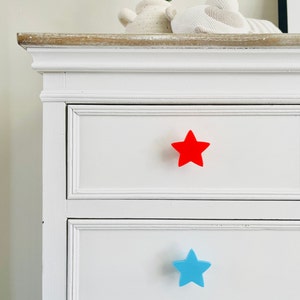 Star Shape Drawer Handles, Star Drawer Handles, Nursery Drawer Handles, Drawer Knobs, Drawer Handles, Drawer Pulls, Star Theme Decor