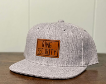 Ring Bearer Gift Ring Security Gift Hat Toddler Youth Adult Infant Leather Patch Gift under 25