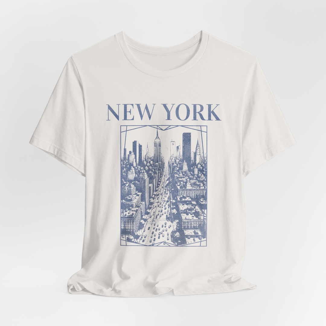 Vintage Retro Art New York Shirt, New York Retro T-shirt