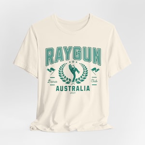 Raygun Breakdance Club Shirt, Australisches Breakdance Kostüm, Australischer Breakdance Coach, Lustiges Breakdance Unisex T-Shirt
