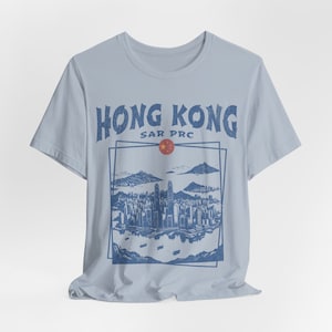 Vintage retro shirt, Hong Kong retro T-shirt, China retro shirt, Travel Shirt, China Hong Kong t-shirt, Retro City, travel gift Unisex Tee