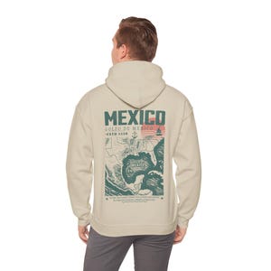 Sweat-shirt golfe du Mexique, Golfo de México 1550 Sweat-shirt art vintage rétro, golfe du Mexique, Golfe du Mexique Forever Sweat-shirt à capuche unisexe