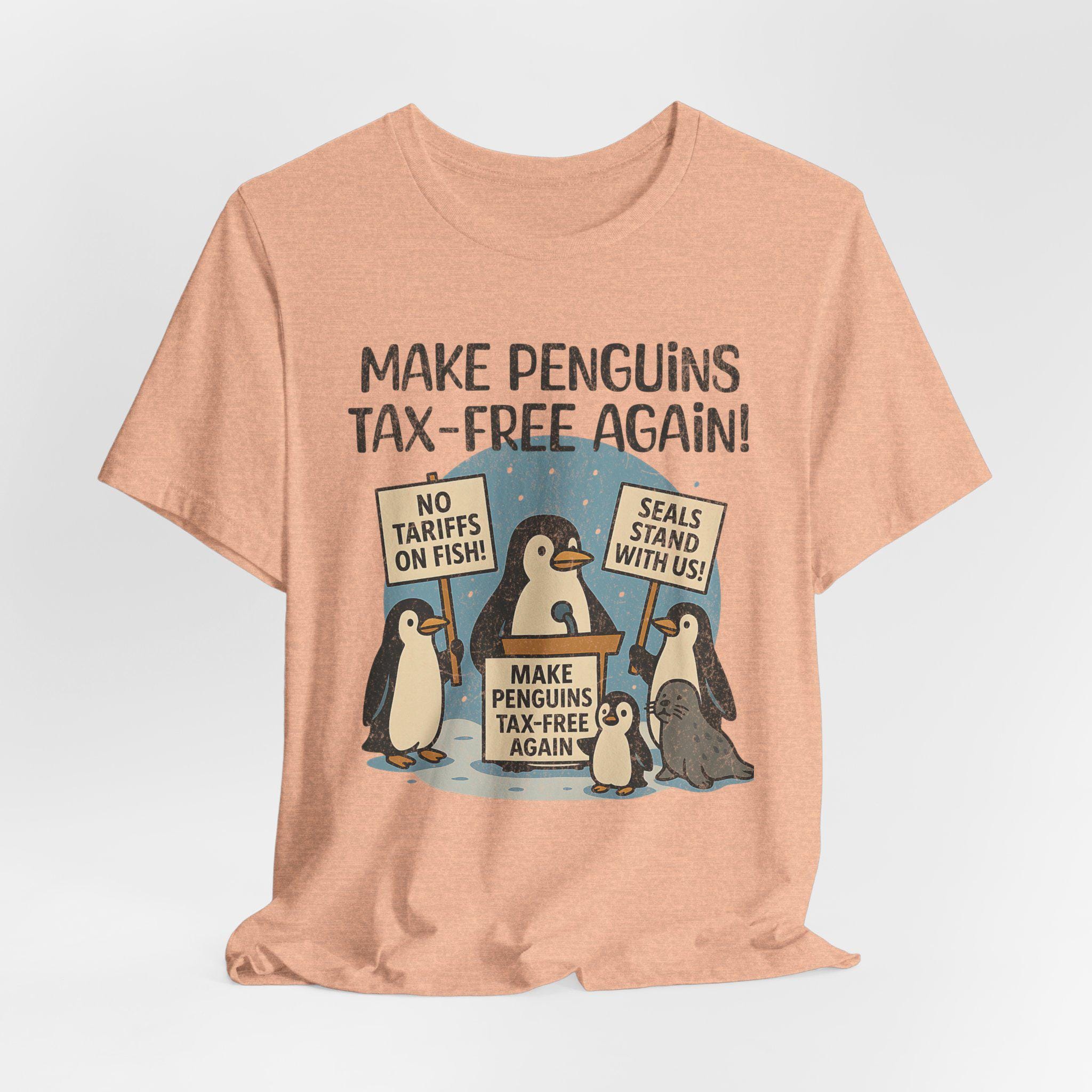Make Penguins Tax-free Again Funny Trump Tariffs Shirt, Penguins Heard  Island and Mcdonald Islands Resist,anti Trump Anti Tariffs Unisex Tee - Etsy