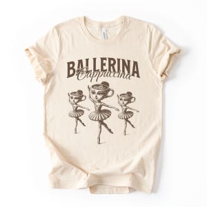Ballerina Cappucchina Shirt, Ballerina Cappuchina Meme Tee, Italian Brainrot Funny Shirt, Meme Shirt, Trending Meme Unisex Tee