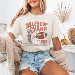 Vintage Geller Cup Bowl Friendsgiving Shirt, Friendsgiving Shirt, Thanksgiving shirt Funny, Funny Thanksgiving Retro Unisex Tee