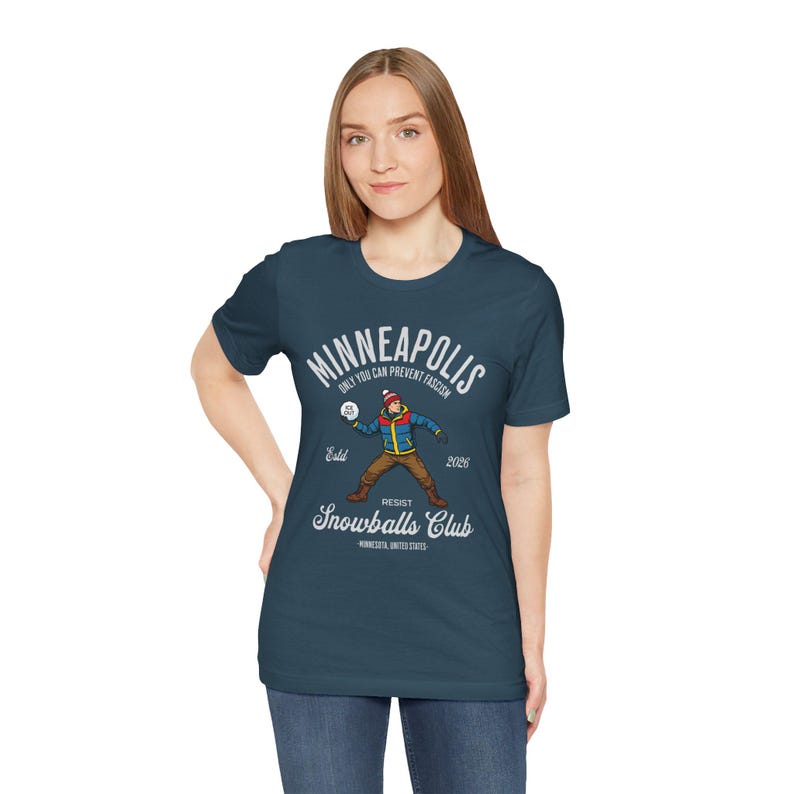 Minneapolis Resist Snowballs Club Shirt, Minneapolis Shirt, Resist Shirt, Snowballs Protest Unisex Tee image 15