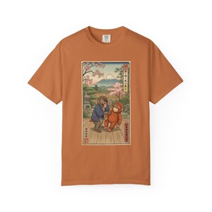 Punch The Monkey Comfort Colors Shirt, Baby Monkey Punch Tee, Japanese Zoo Monkey Unisex T-shirt Yam