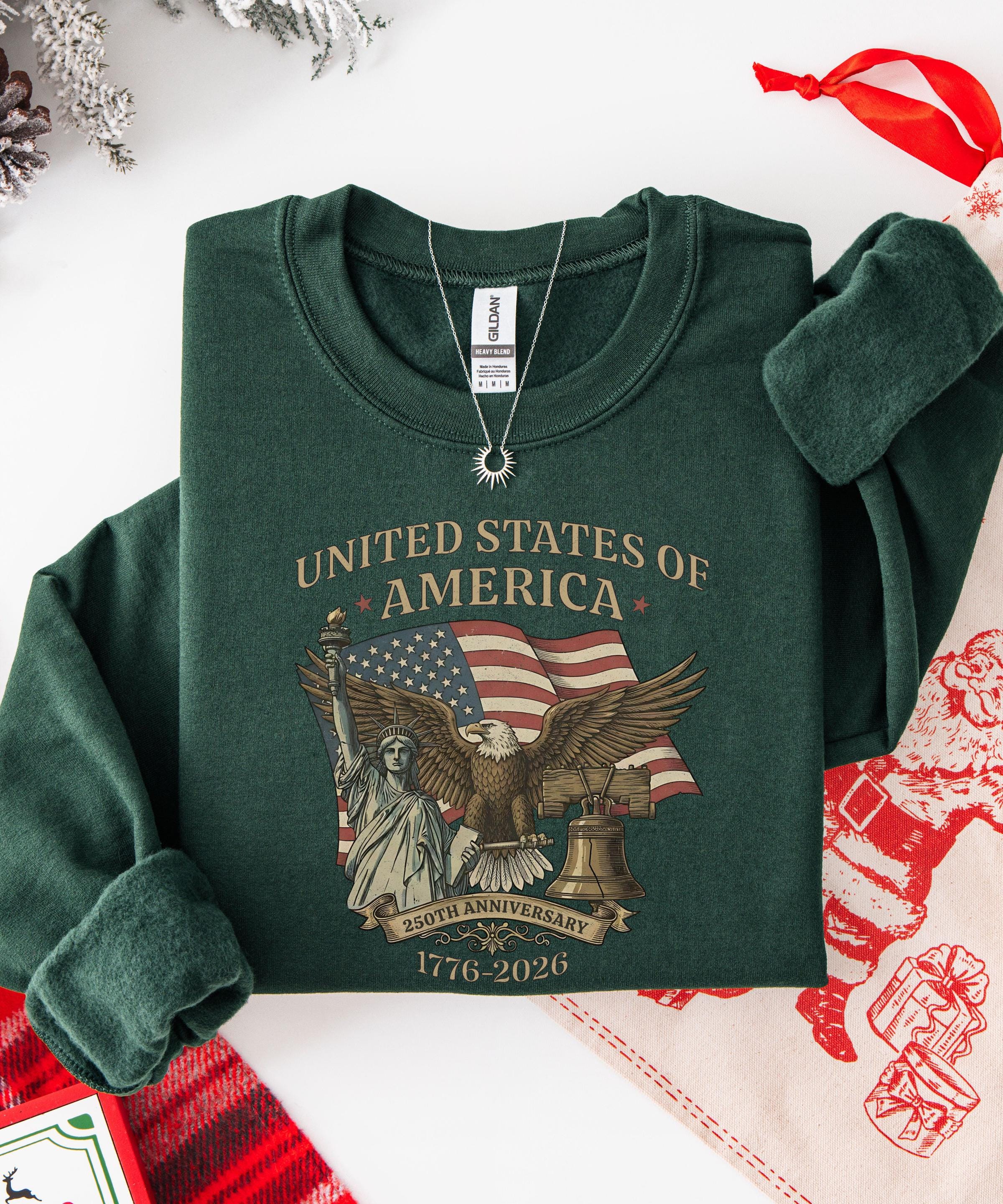 Usa Sweatshirt Vintage - Etsy