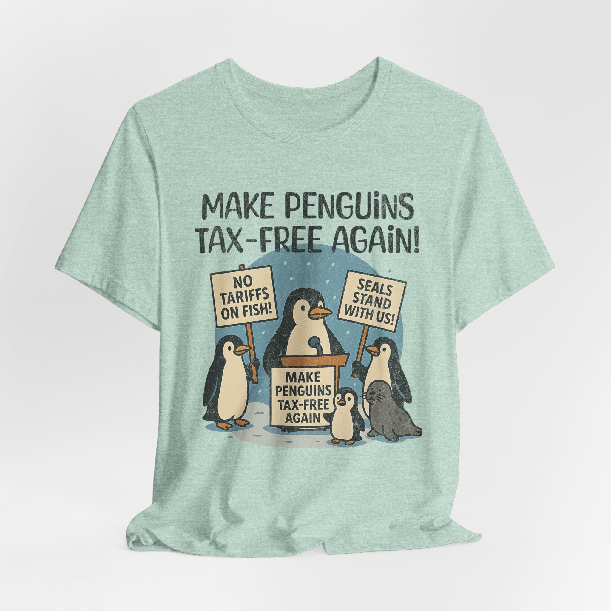 Make Penguins Tax-free Again Funny Trump Tariffs Shirt, Penguins Heard  Island and Mcdonald Islands Resist,anti Trump Anti Tariffs Unisex Tee - Etsy