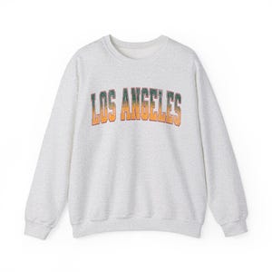 Los Angeles Sweatshirt,LA California Sweater, Los Angeles California, Golden State Sweatshirt, Los Angeles Retro Vintage Unisex Sweatshirt