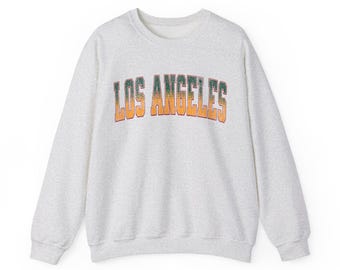 Los Angeles Sweatshirt,LA California Sweater, Los Angeles California, Golden State Sweatshirt, Los Angeles Retro Vintage Unisex Sweatshirt