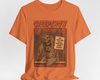 Creepshow 1982 Movie Retro T-Shirt, Horror Movie 80s Tee, Vintage Halloween Shirt, Retro Halloween Horror Movie Unisex Tee