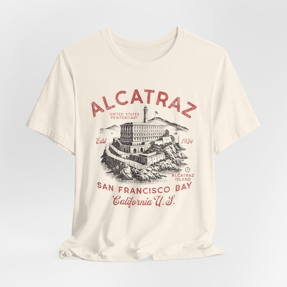 Alcatraz T-shirt, USA Travel Shirt, USA History Shirt, Alcatraz