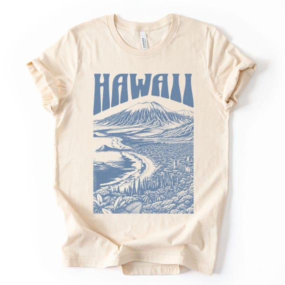NEW ERA☆UNIV HAWAII Aloha T-shirts Retro Hawaii Shirt, Aloha Tee, Hawaii Graphic Tee, Aloha