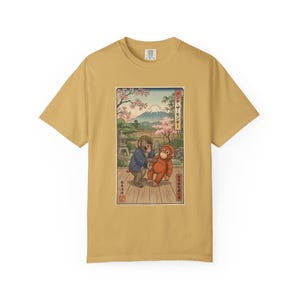 Punch The Monkey Comfort Colors Shirt, Baby Monkey Punch Tee, Japanese Zoo Monkey Unisex T-shirt image 9