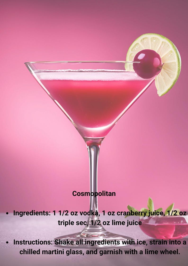 Vodka Cocktails Cosmopolitan Moscow Mule Martini White Russian All Time