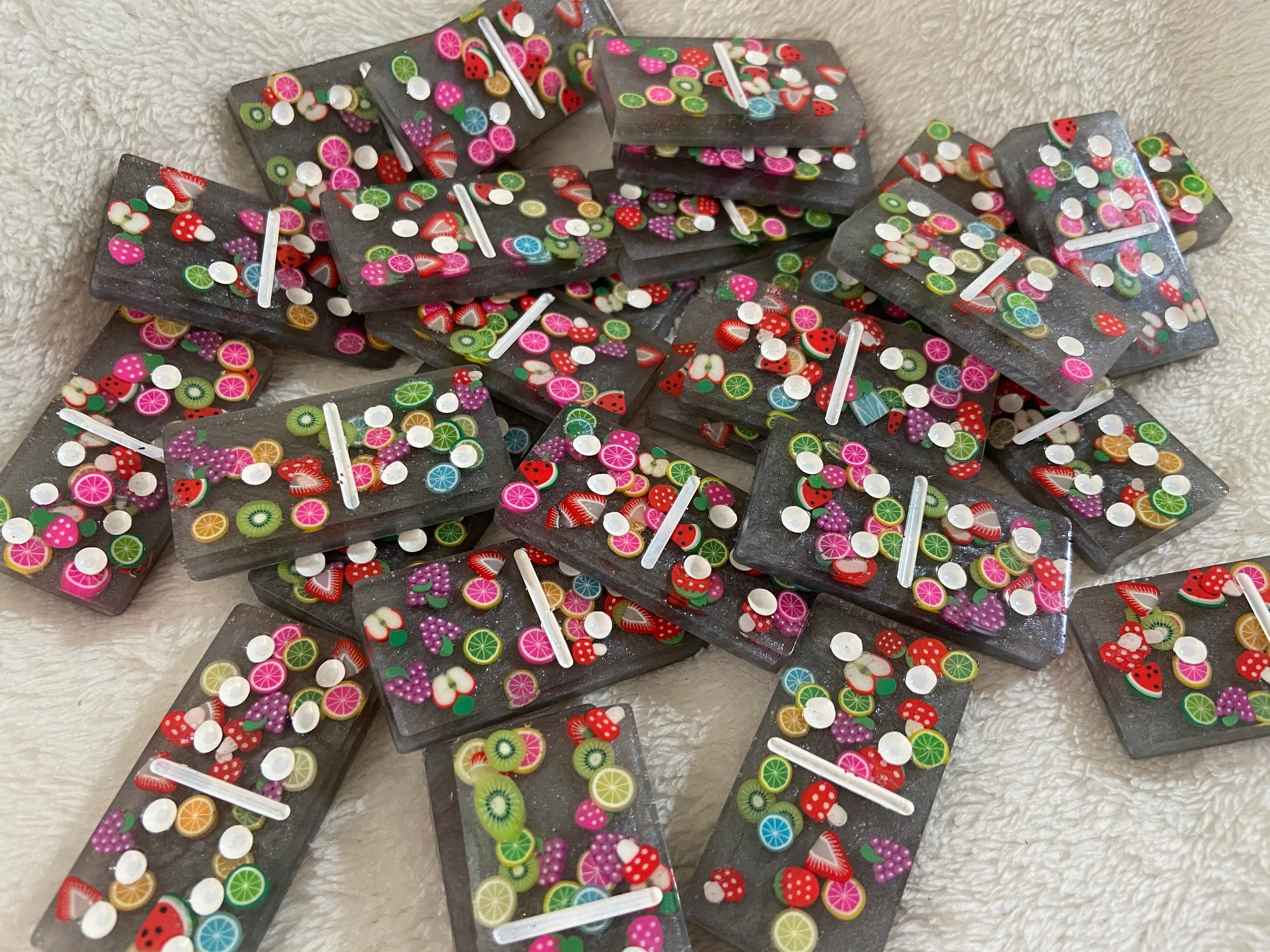 The Fruity Pebbles set Dominoes Games & Puzzles