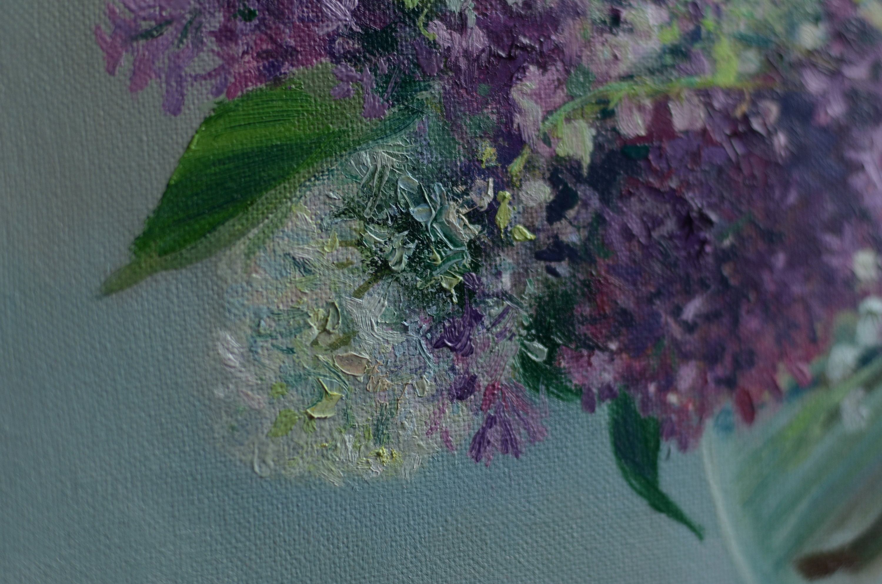 Buy oil painting on canvas «Still life with lilac», flowers