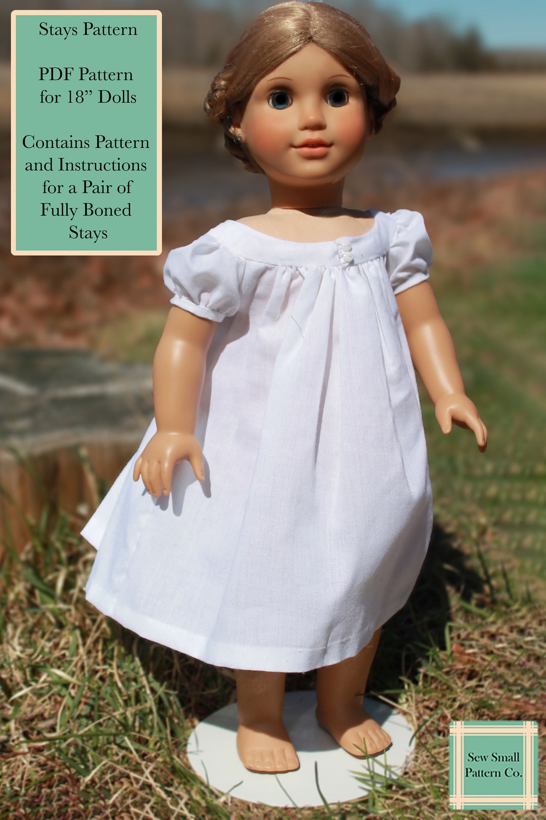 Little Women: Jo 18 American Girl Doll Clothes Dress Pattern – Luminaria  Designs