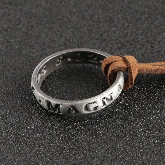 Uncharted Nathan Drake's Ring Pendant Cord Chain Necklace | Wish