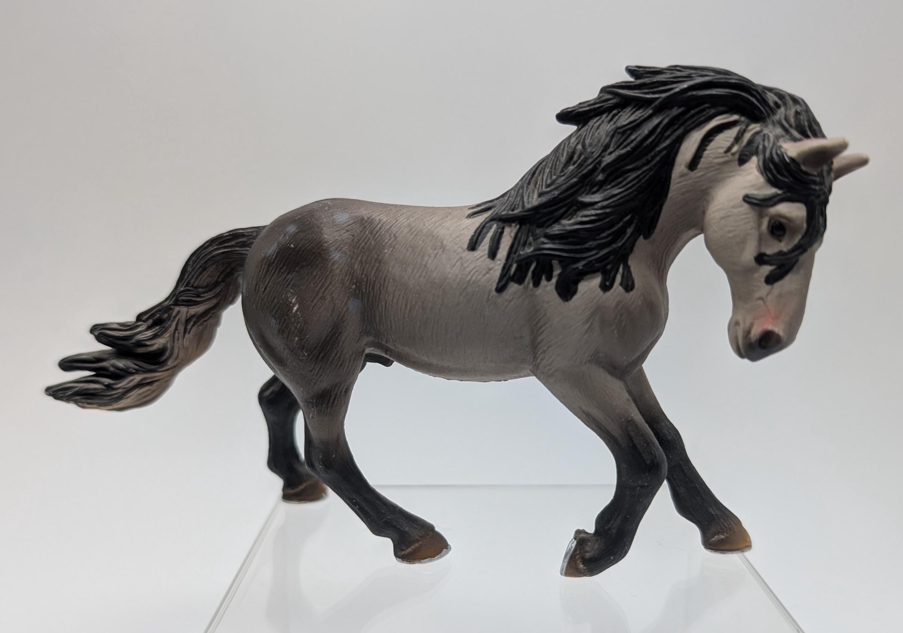Retired Schleich Friesian Canada