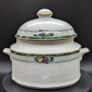 Noritake Berringer Covered Sugar Bowl #7335 - Circa 1992-1997