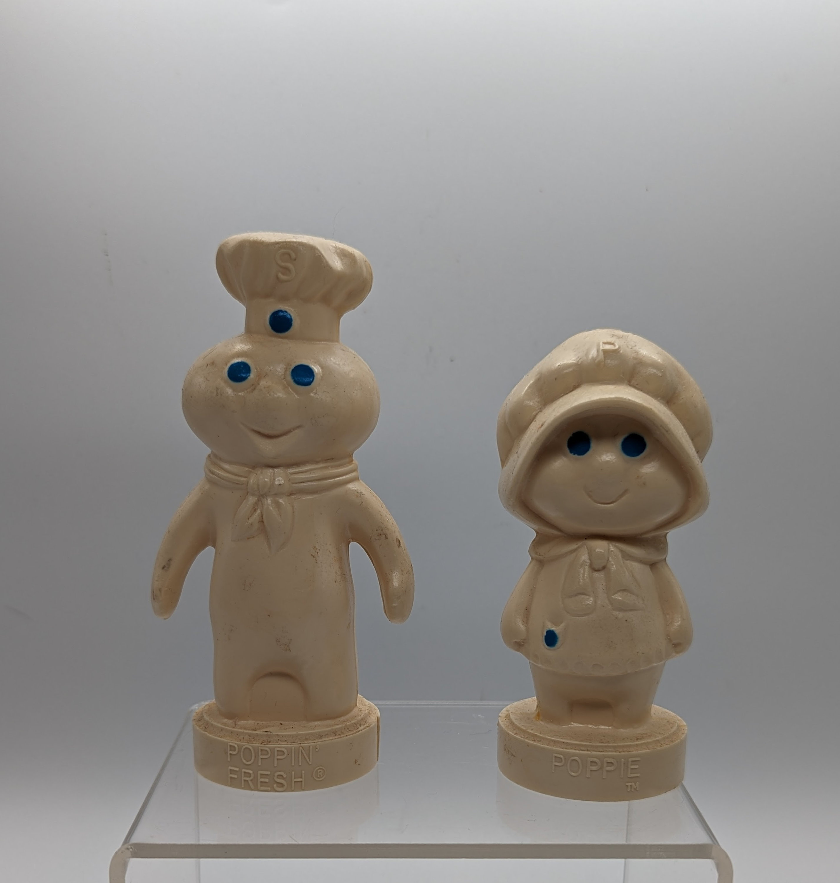 1974 Pillsbury Poppin Fresh and Poppie Plastic Salt and - Etsy