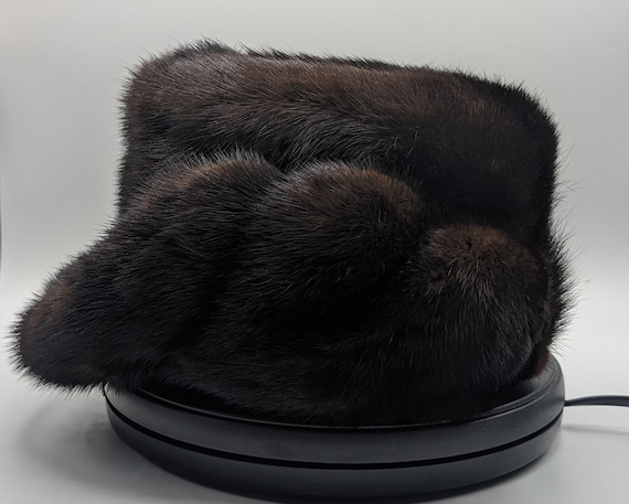 Woman’s Dark Brown Fur Hat – Circa 1960s-1970s - image 2