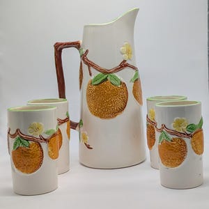 1950's Juice Pitcher - Etsy