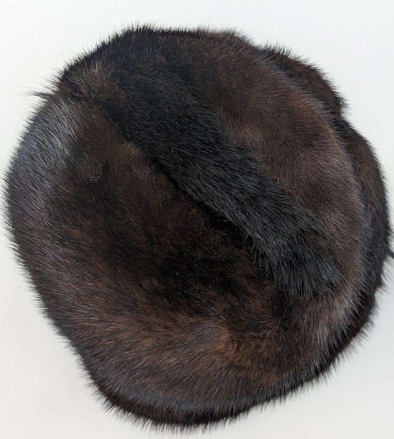 Woman’s Dark Brown Fur Hat – Circa 1960s-1970s - image 5