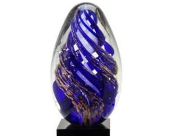 Solace Glass Tear Sculpture Urn Keepsake