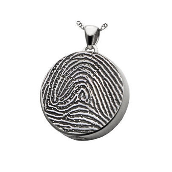 Fingerprint Pendant - Etsy