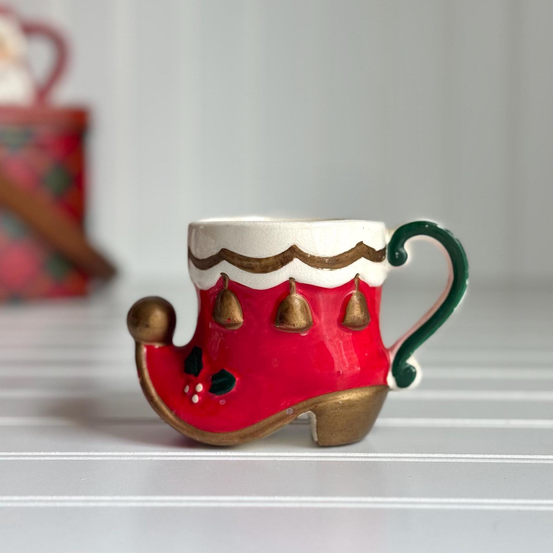HUMAN MADE HOLIDAY BOOTS MUG Red Christmas NEW With Box from Japan