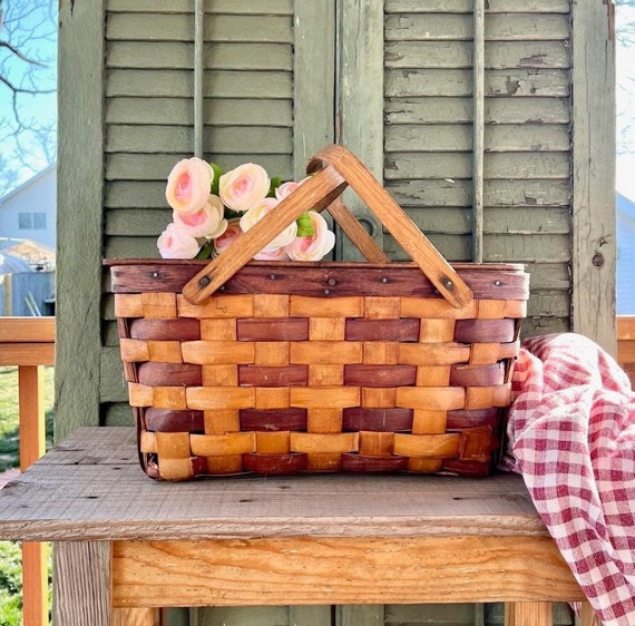 美品　Vintage picnic basket Vintage Picnic Basket | Pop-up Picnic