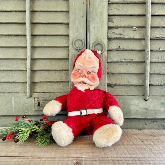 Santa stuffed doll hotsell