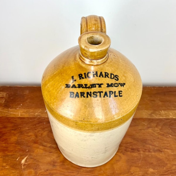 Antique Barley Jar Etsy