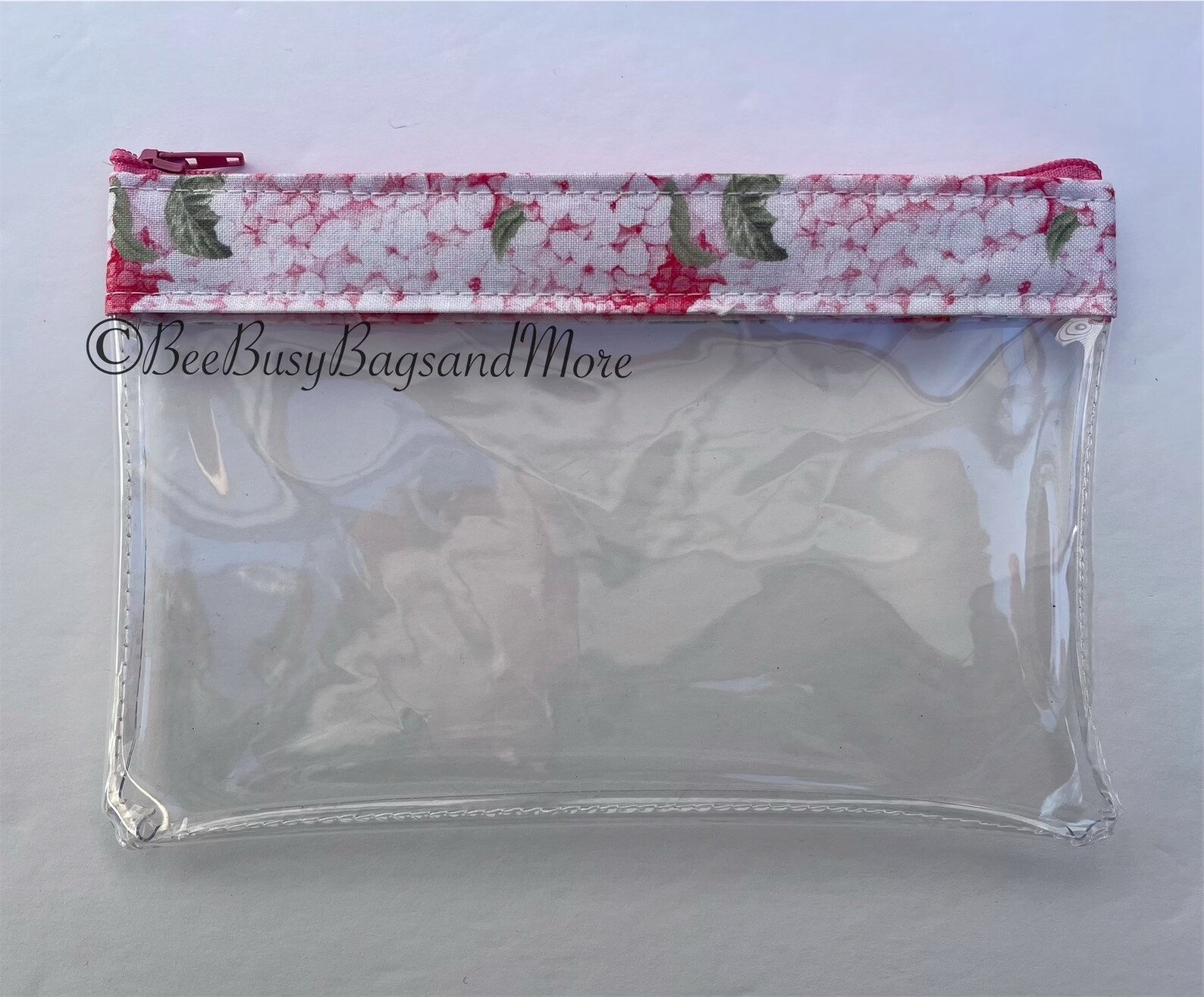 Clear Vinyl Zipper Pouch Make Up Bag Travel Pouch Jewelry Etsy