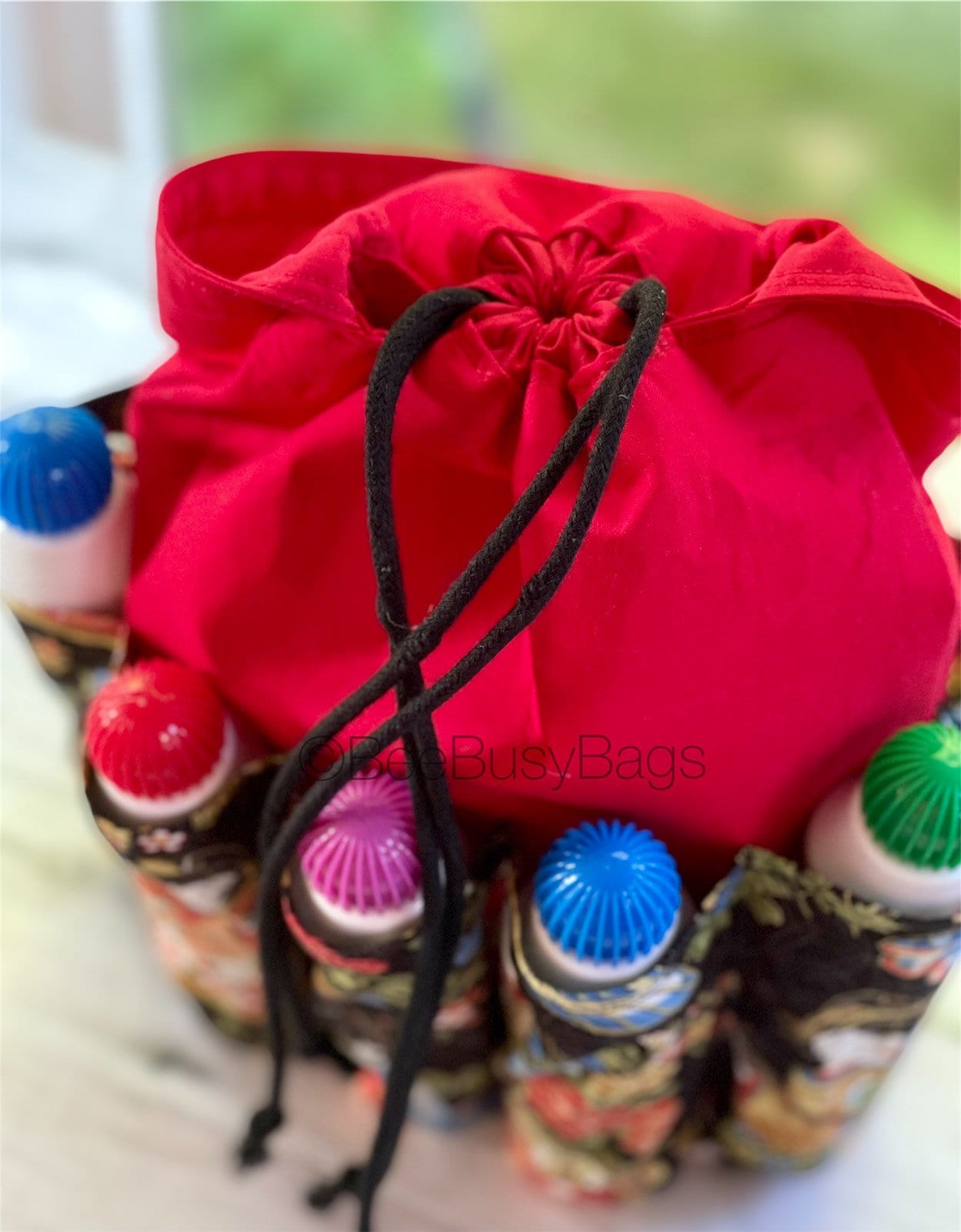 Drawstring bingo dauber bag with pockets holds 10 daubers Etsy