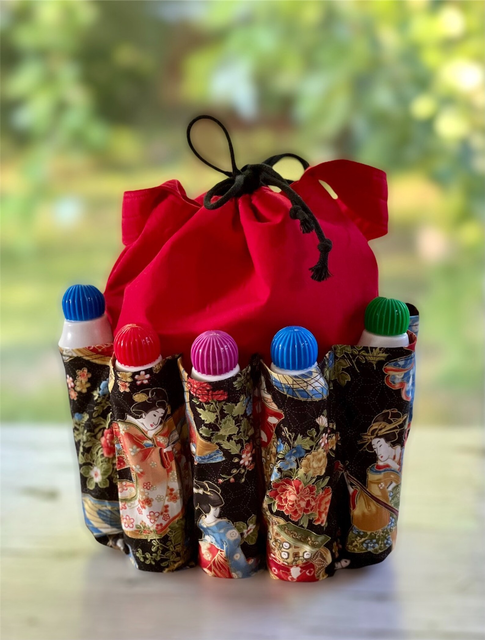 Drawstring bingo dauber bag with pockets holds 10 daubers Etsy