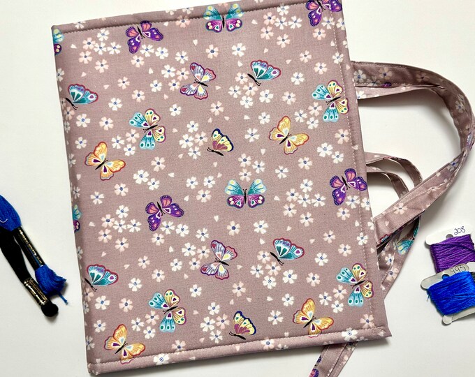 Cross Stitch Folder, Cross Stitch Organizer, Needlework Project Bag, Needlework Travel Bag, Gift