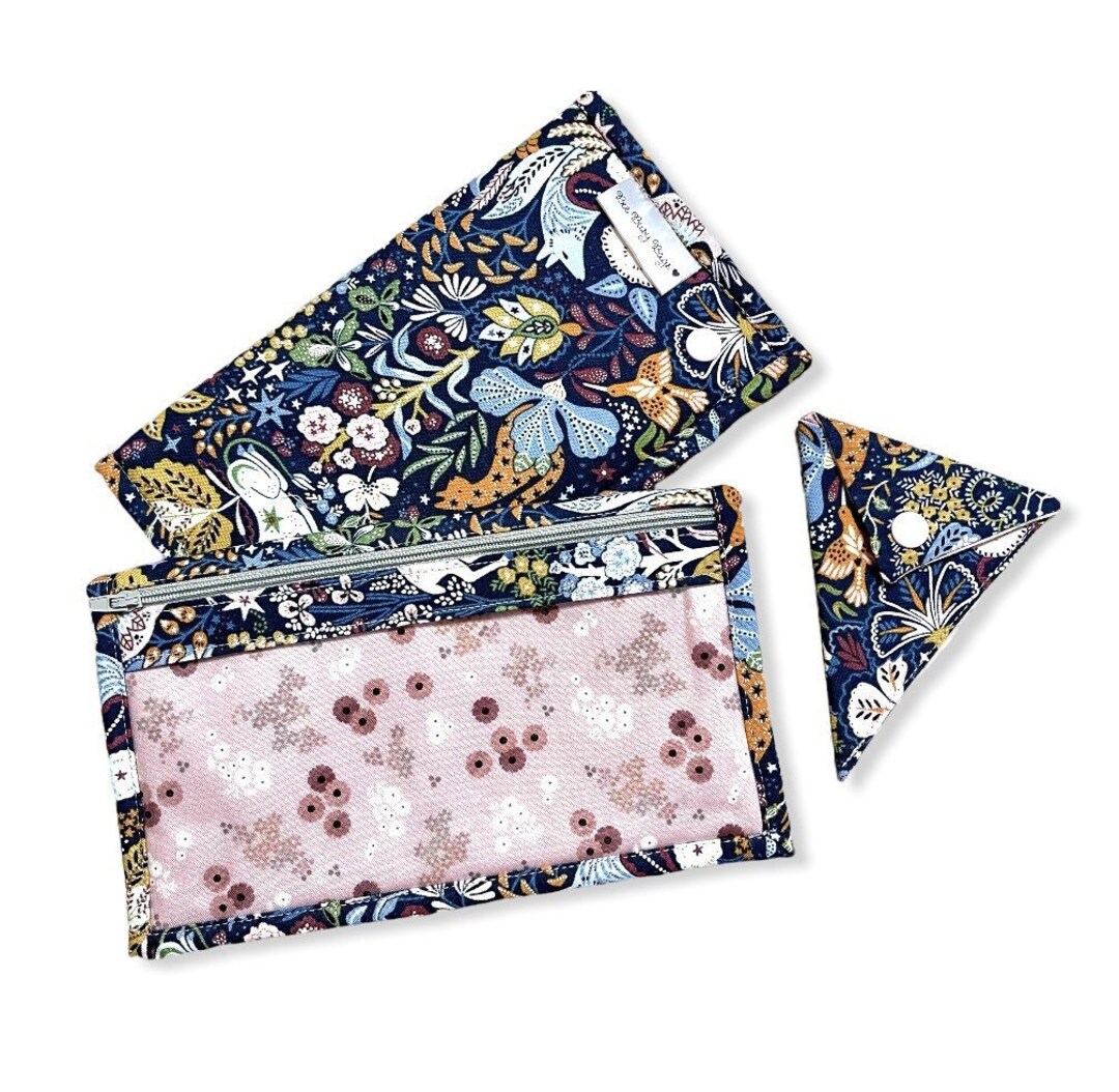 Cross Stitch Project Bag & Embroidery Floss Folder 28 pocket - Crealandia